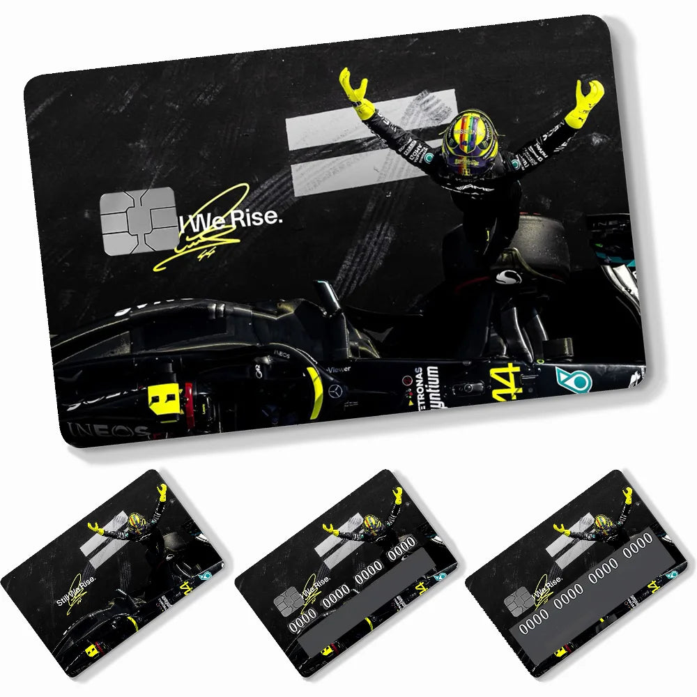 Credit Card Skins Stickers 4pcs Hamilton