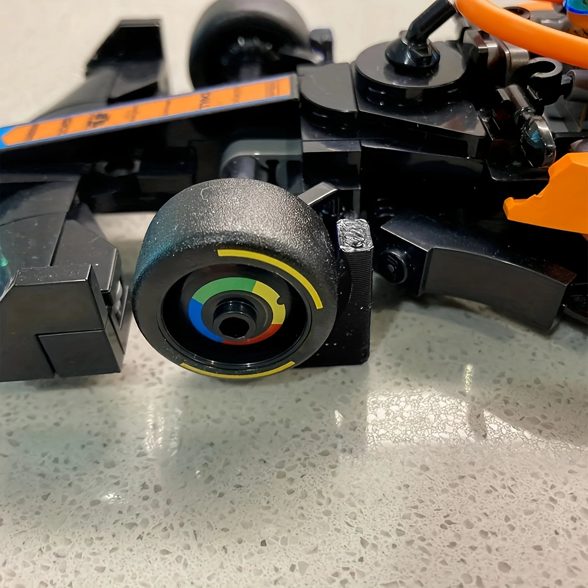 Lego F1 Car Wall-Mounted Display Stand