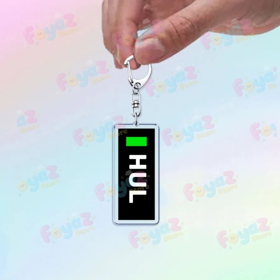 F1 Racing Drivers Name Keychain