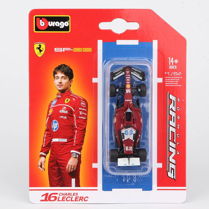Bburago 1:64 2025 F1 Alloy Car Model