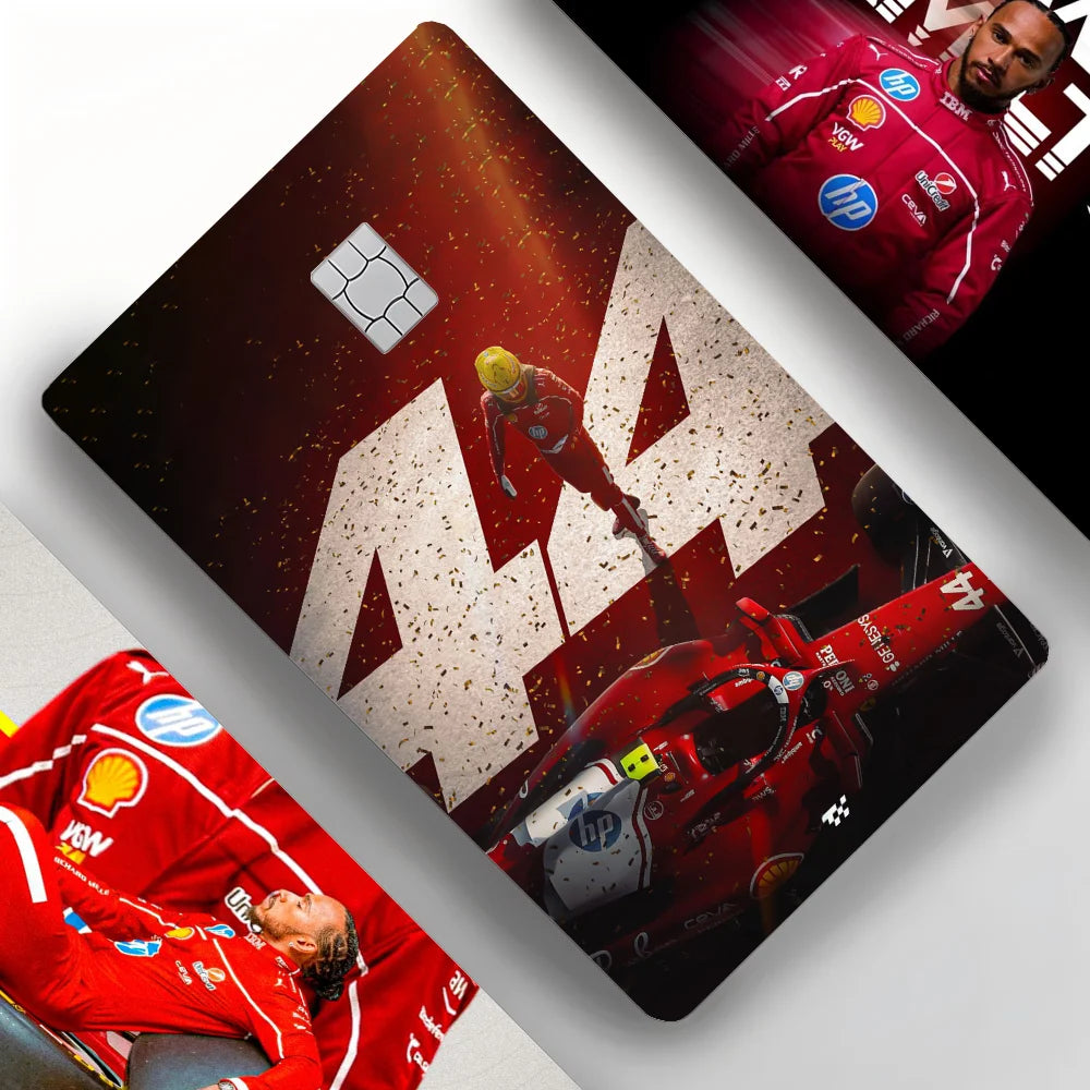 Credit Card Skins Stickers 4pcs Hamilton