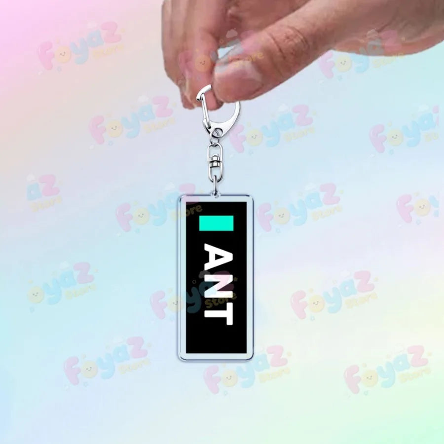 F1 Racing Drivers Name Keychain