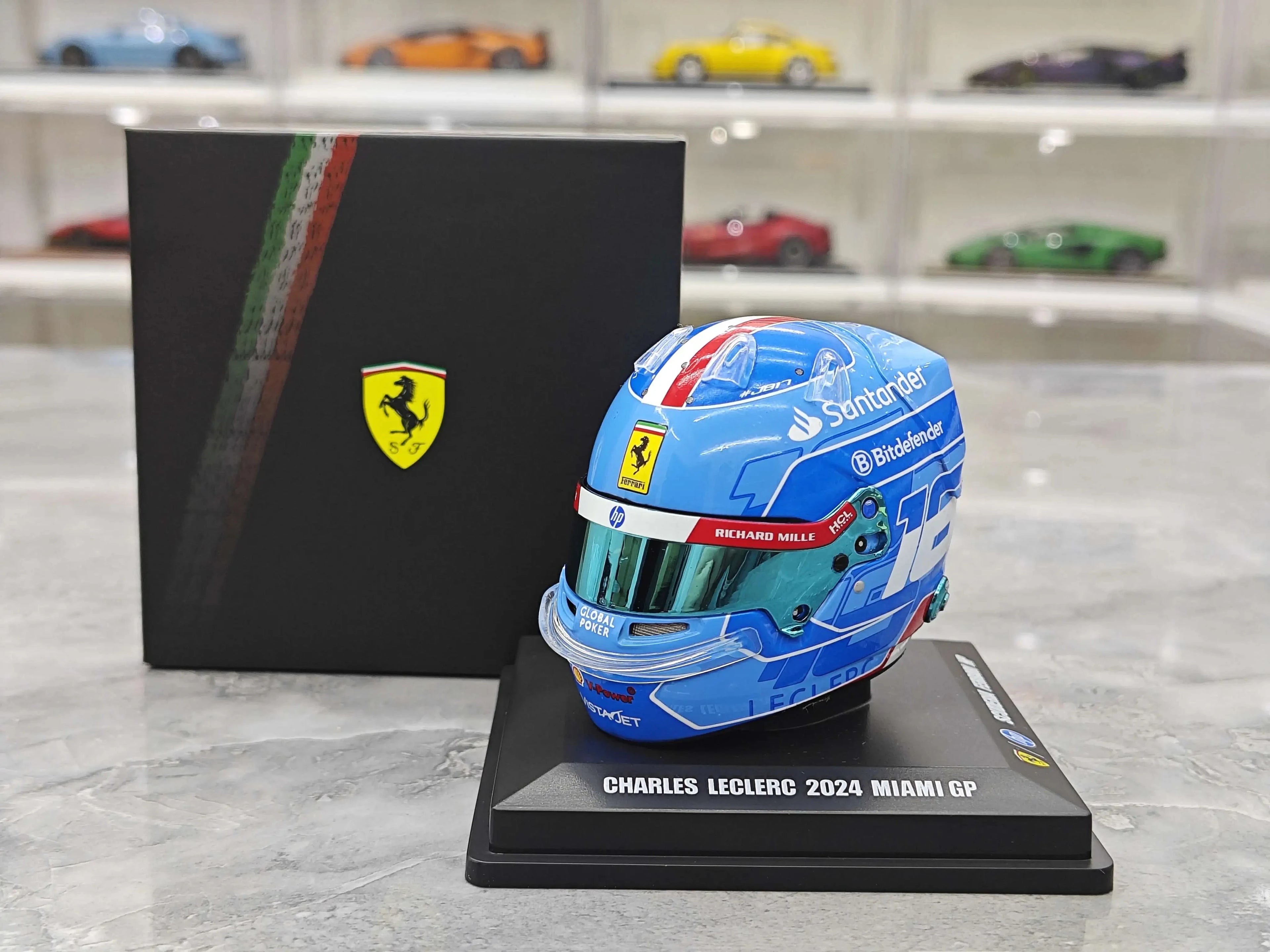 1:5 F1 2025/2024 Helmet Replica Series - Ferrari LECLERC, HAMILTON, SAINZ