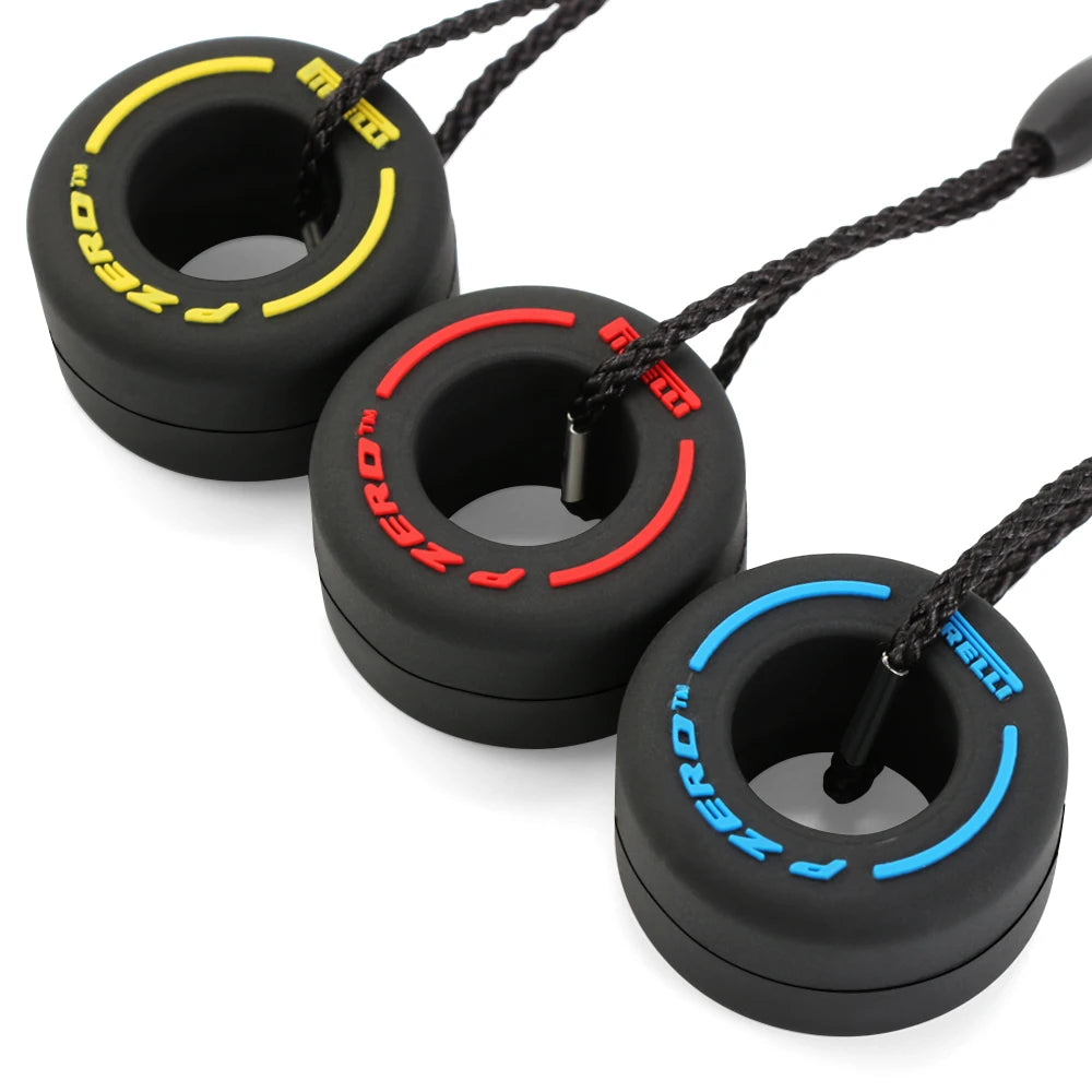 F1 Tyre keychain, various colors
