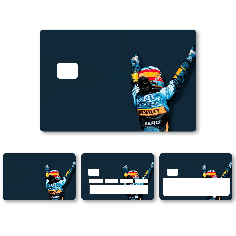 Credit Card Skins Stickers 4pcs Alonso