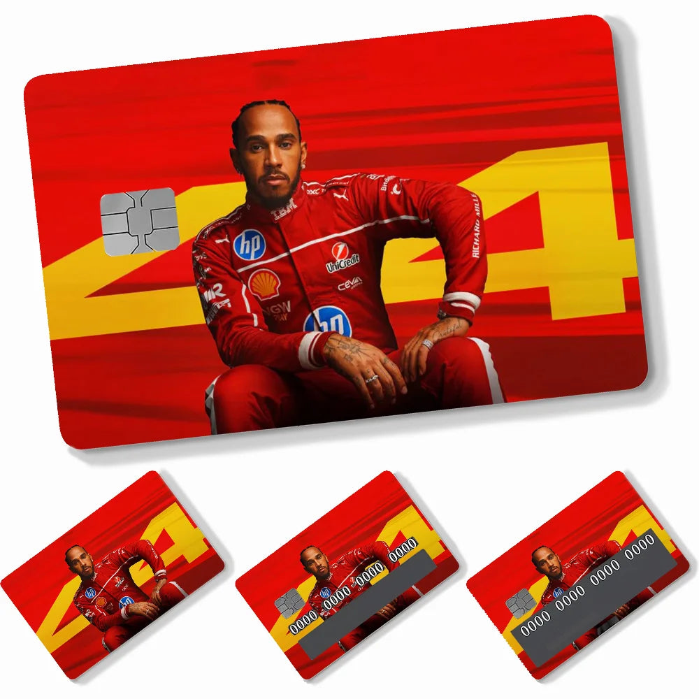 Credit Card Skins Stickers 4pcs Hamilton
