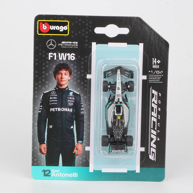 Bburago 1:64 2025 F1 Alloy Car Model