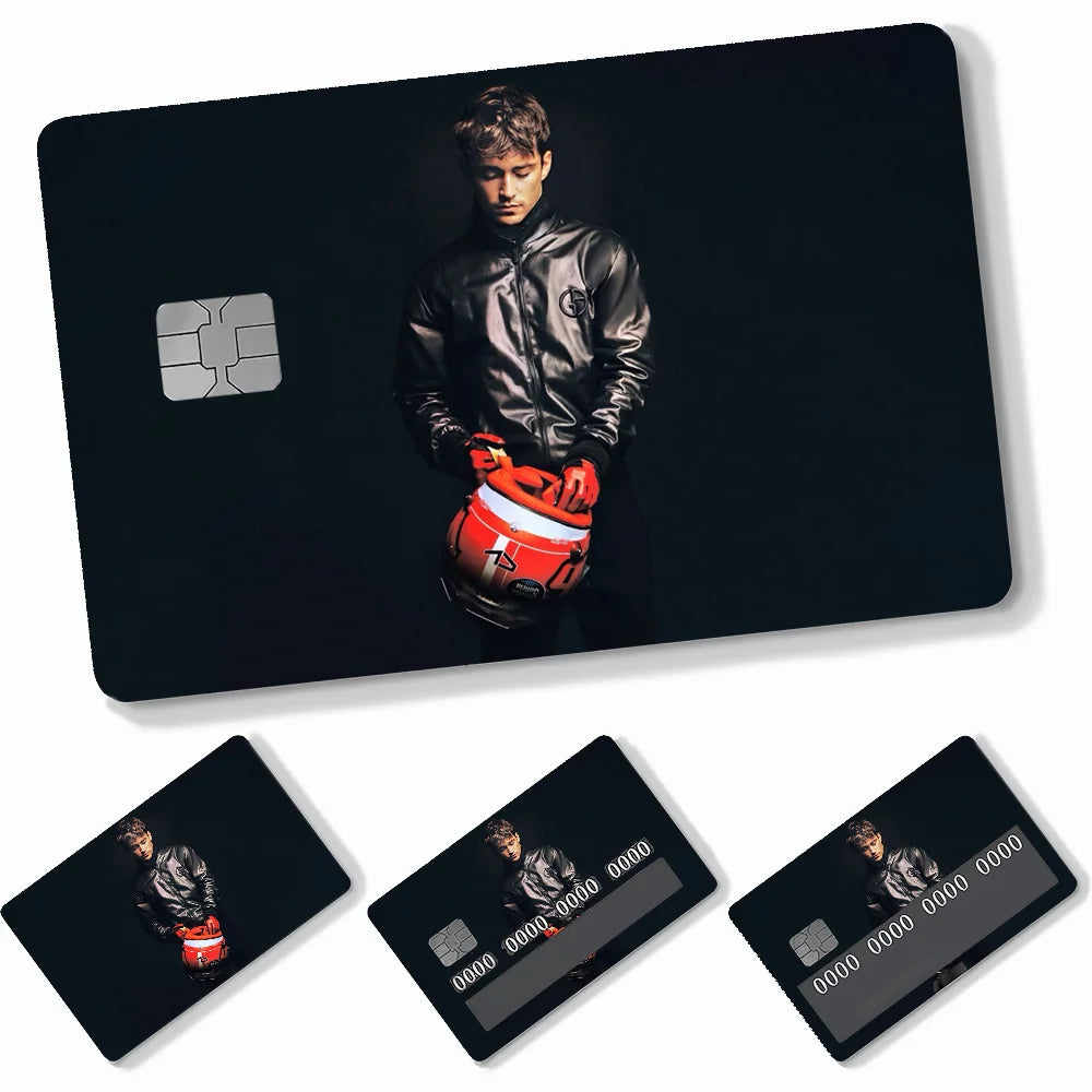 Credit Card Skins Stickers 4pcs Leclerc and Sainz