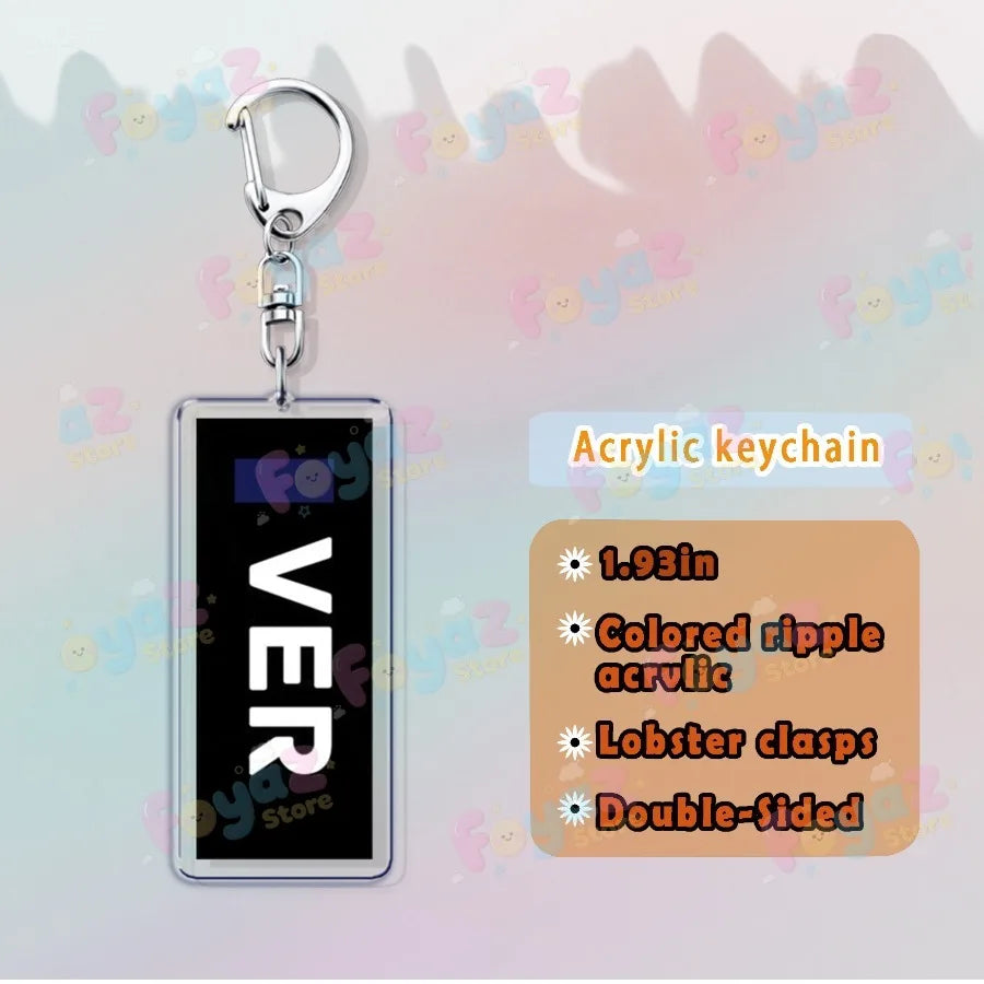 F1 Racing Drivers Name Keychain