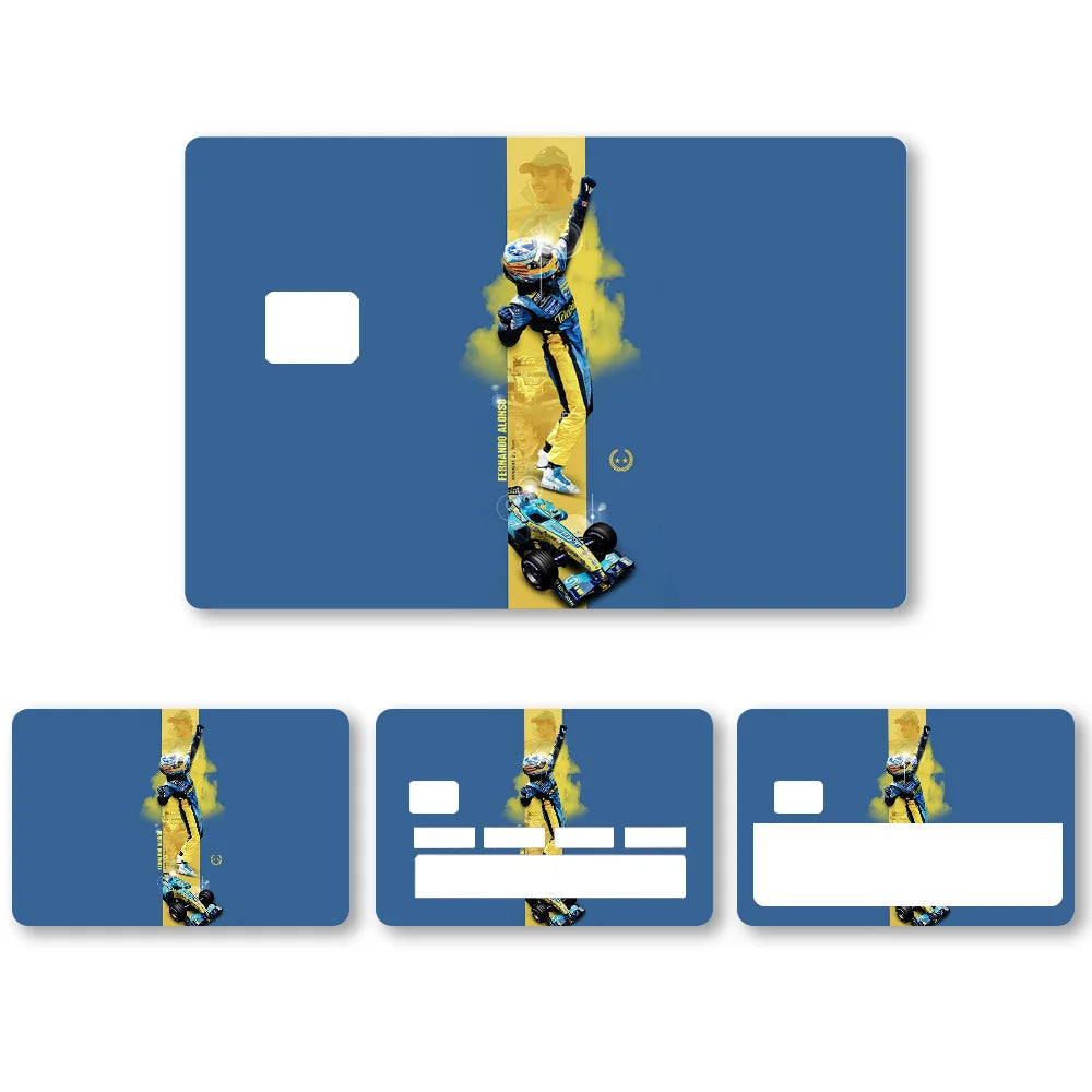 Credit Card Skins Stickers 4pcs Alonso