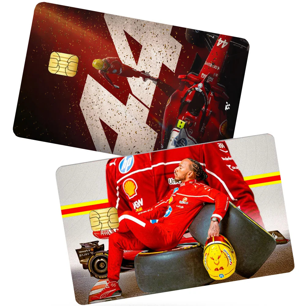Credit Card Skins Stickers 4pcs Hamilton