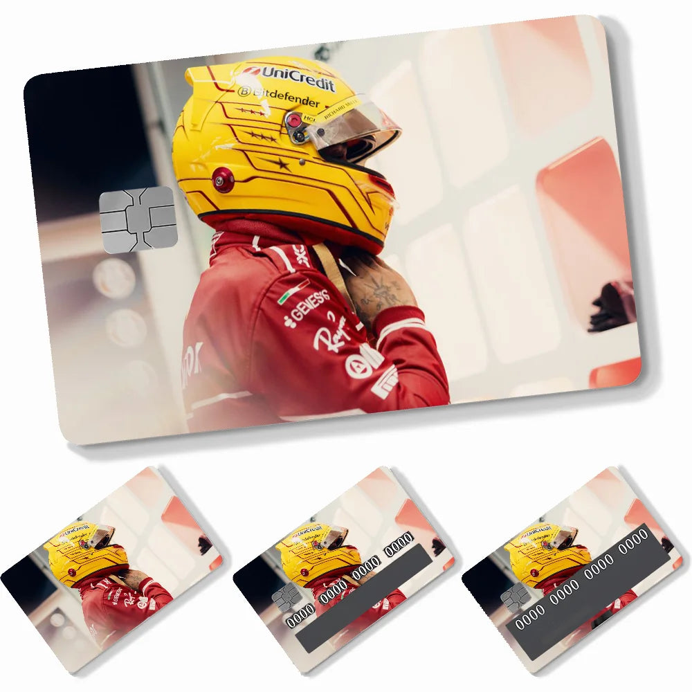 Credit Card Skins Stickers 4pcs Hamilton
