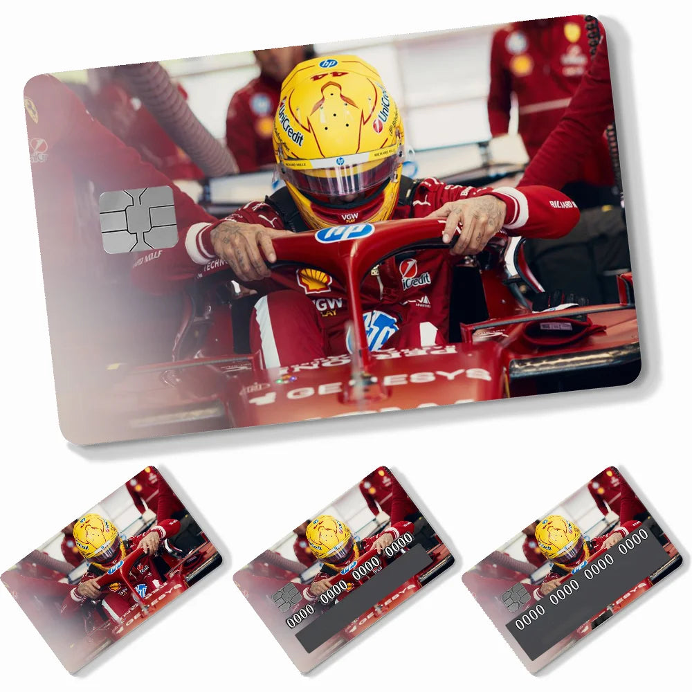 Credit Card Skins Stickers 4pcs Hamilton
