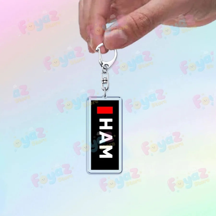 F1 Racing Drivers Name Keychain