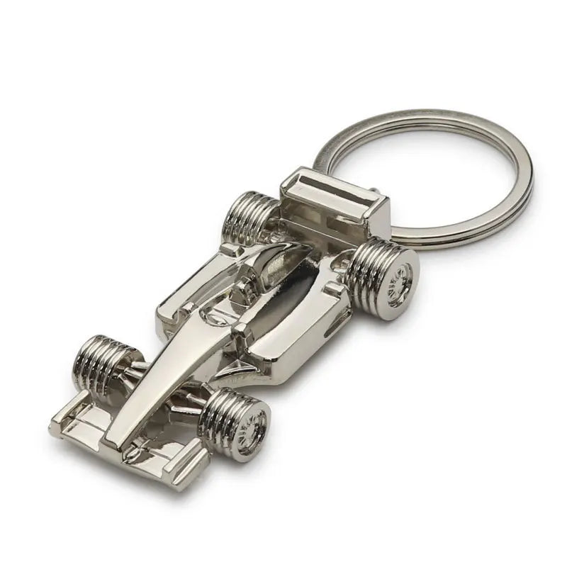 F1 Racing Keychain in zinc alloy, various styles