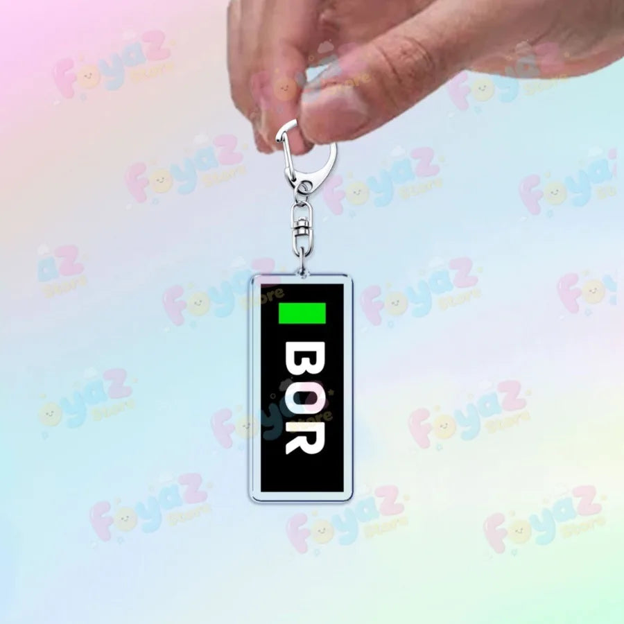 F1 Racing Drivers Name Keychain