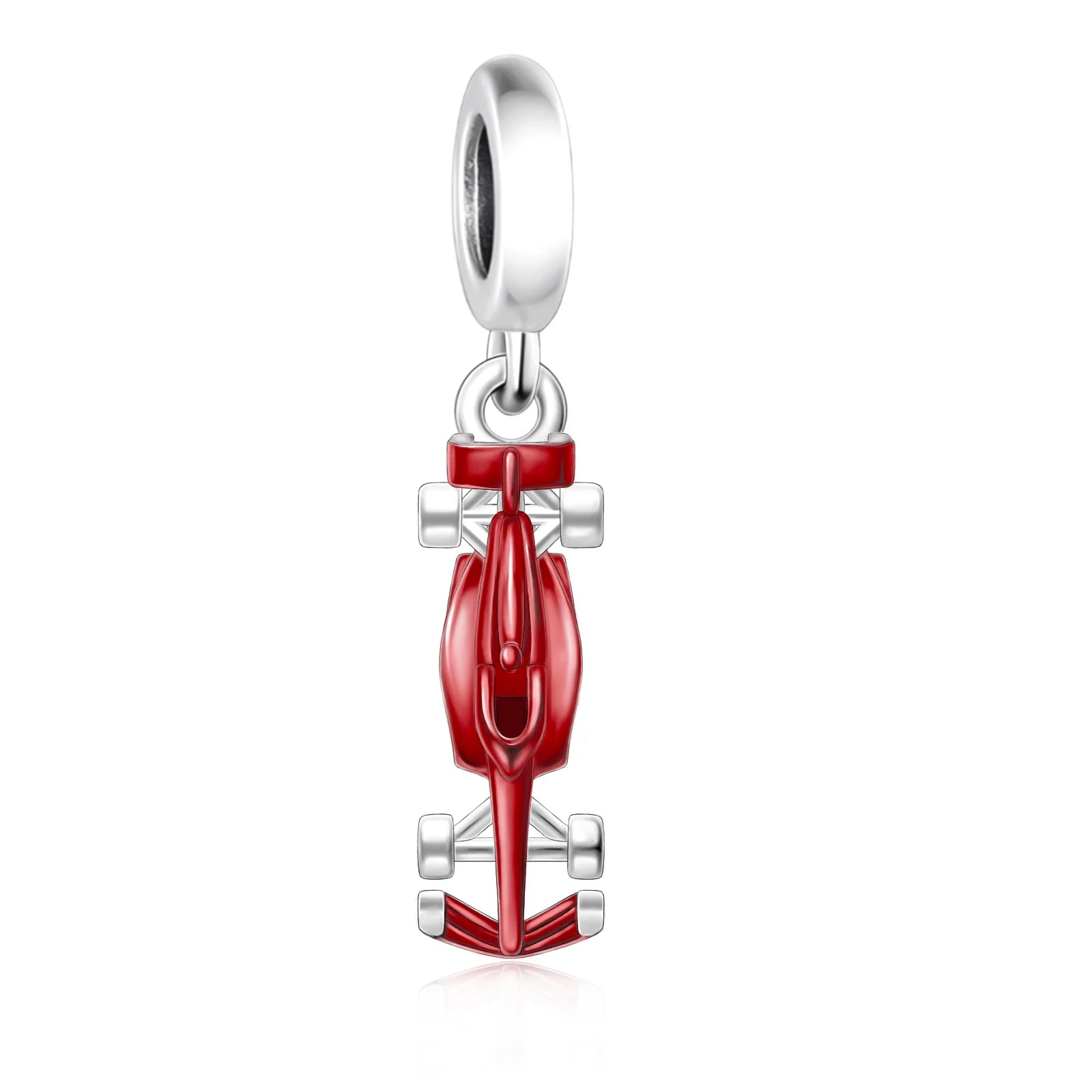 Racing Bracelet Charm 925 Silver, various styles
