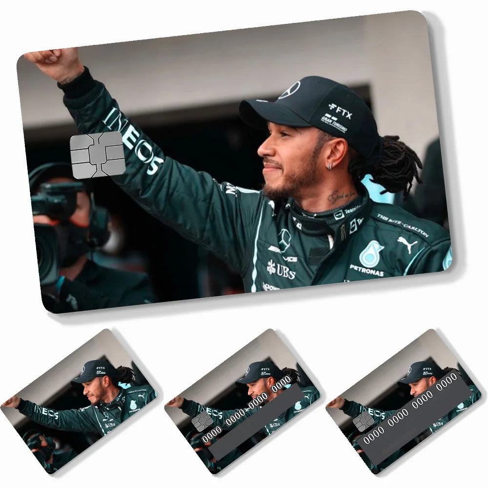 Credit Card Skins Stickers 4pcs Hamilton