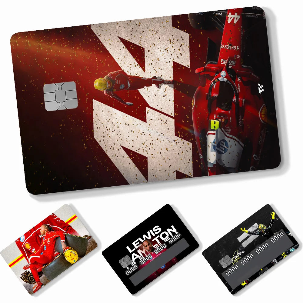 Credit Card Skins Stickers 4pcs Hamilton