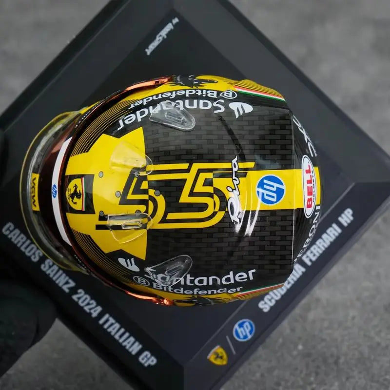 1:5 F1 2025/2024 Helmet Replica Series - Ferrari LECLERC, HAMILTON, SAINZ