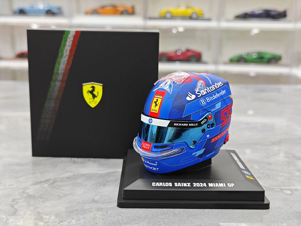 1:5 F1 2025/2024 Helmet Replica Series - Ferrari LECLERC, HAMILTON, SAINZ