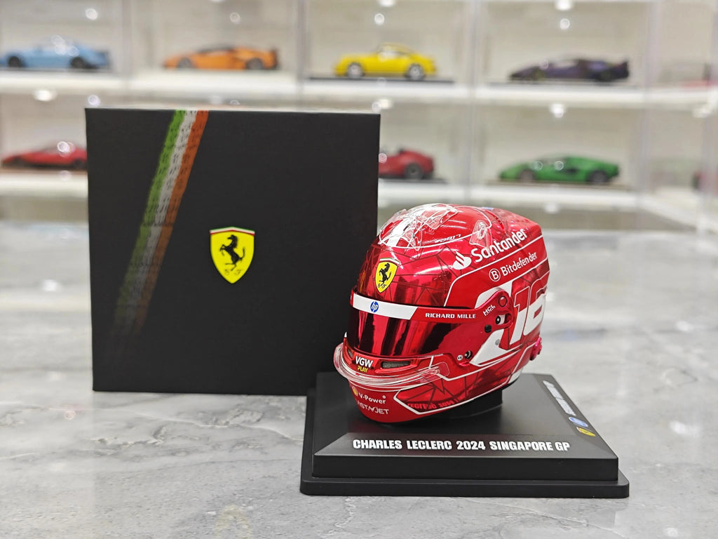 1:5 F1 2025/2024 Helmet Replica Series - Ferrari LECLERC, HAMILTON, SAINZ