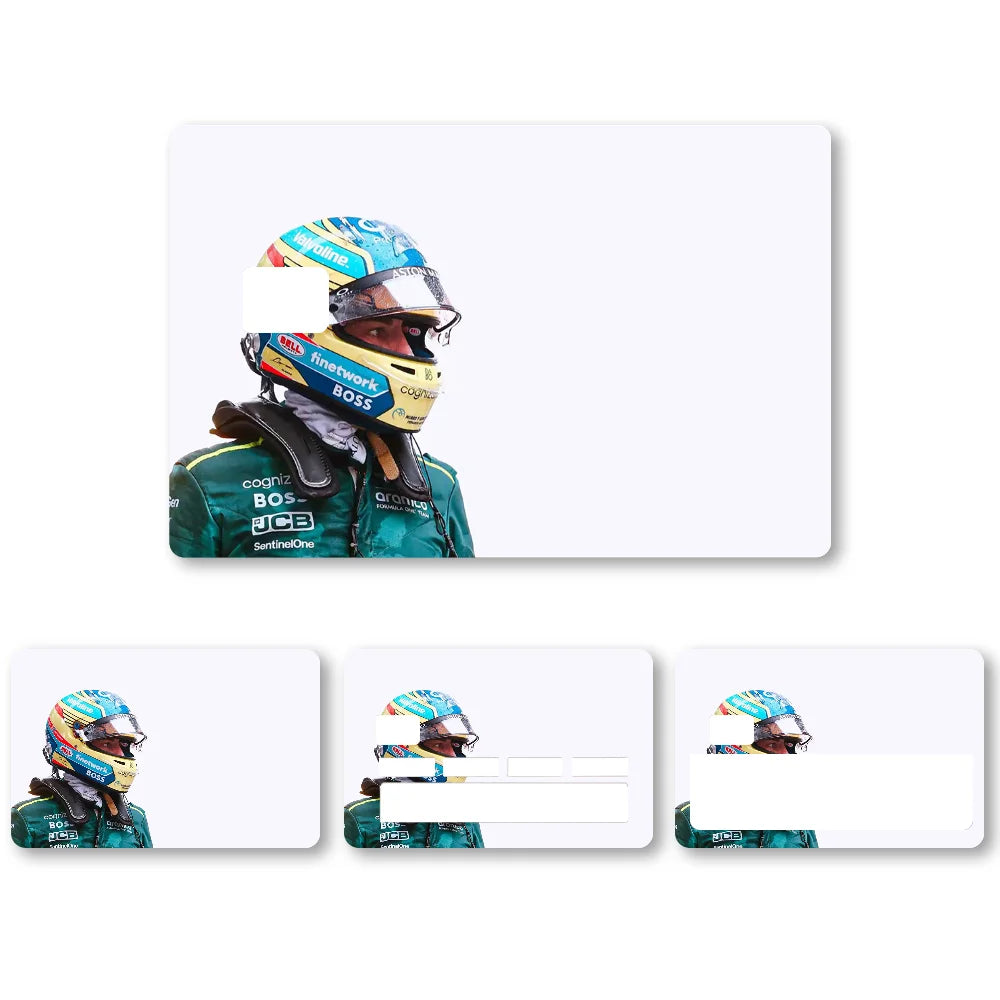 Credit Card Skins Stickers 4pcs Alonso