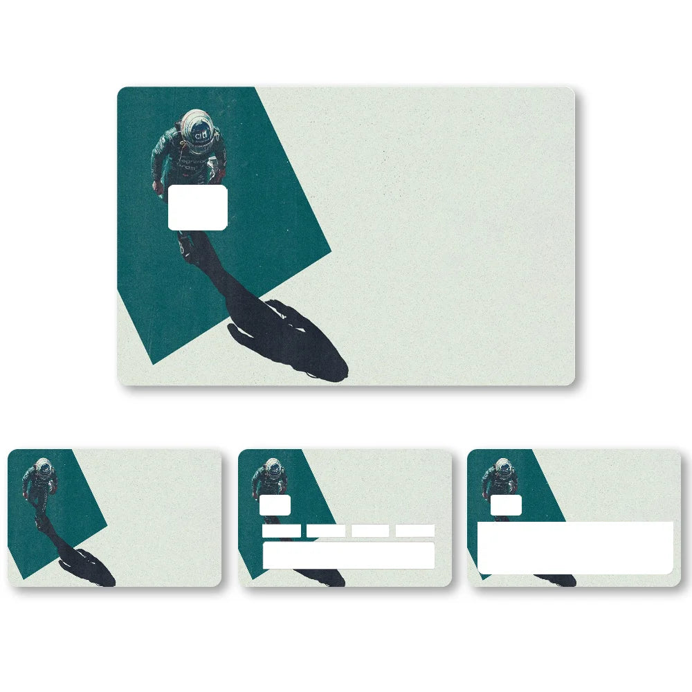 Credit Card Skins Stickers 4pcs Alonso