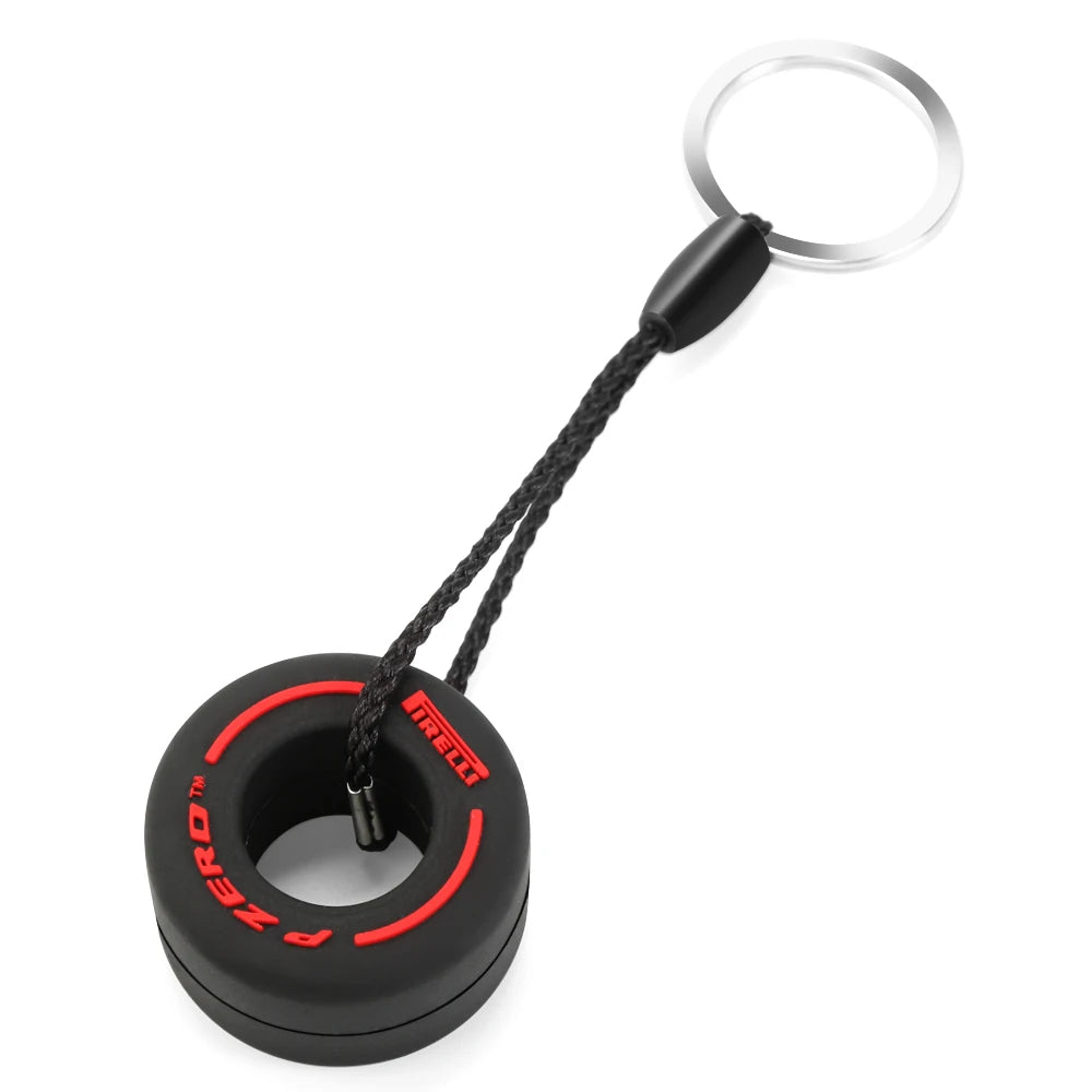 F1 Tyre keychain, various colors