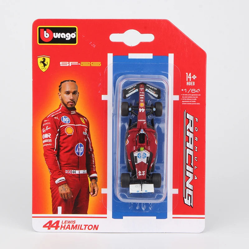 Bburago 1:64 2025 F1 Alloy Car Model