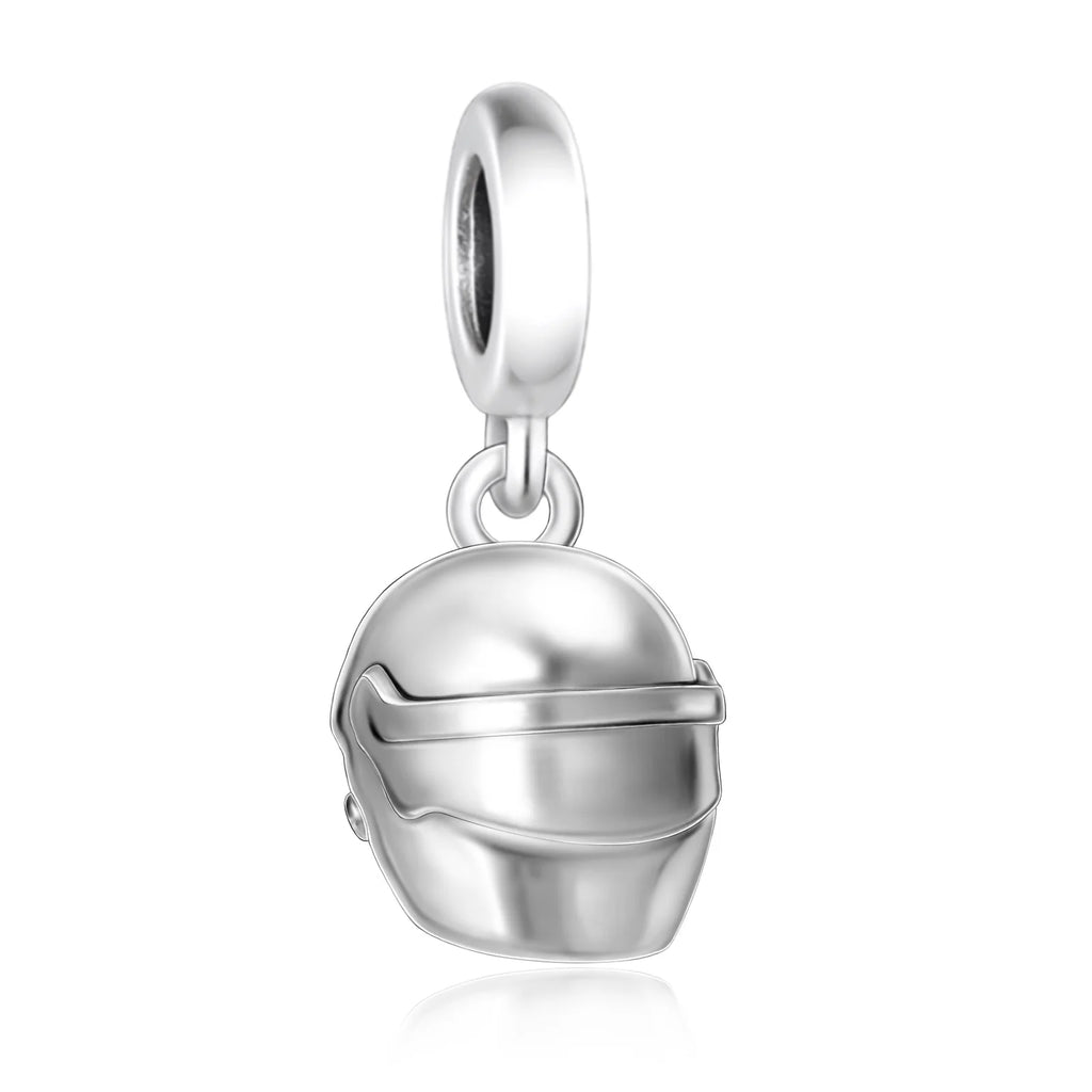 Racing Bracelet Charm 925 Silver, various styles