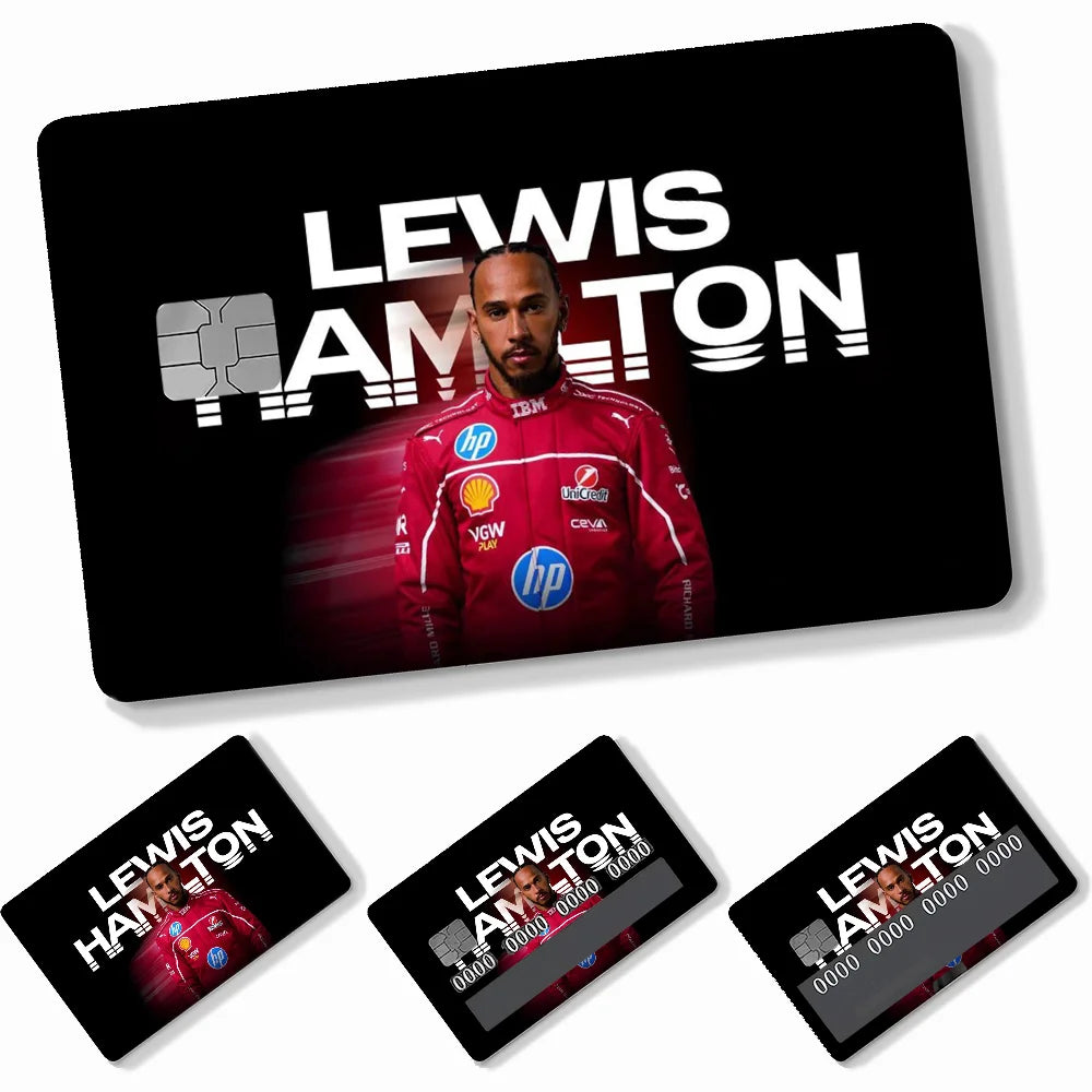 Credit Card Skins Stickers 4pcs Hamilton