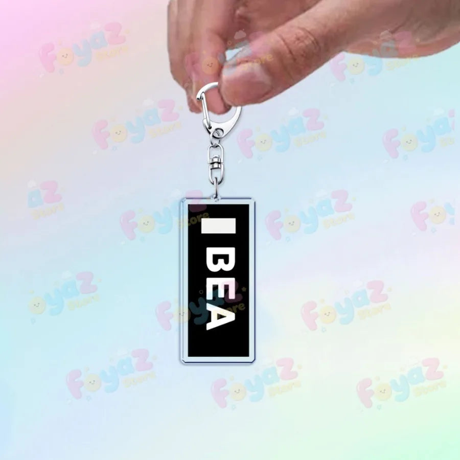 F1 Racing Drivers Name Keychain