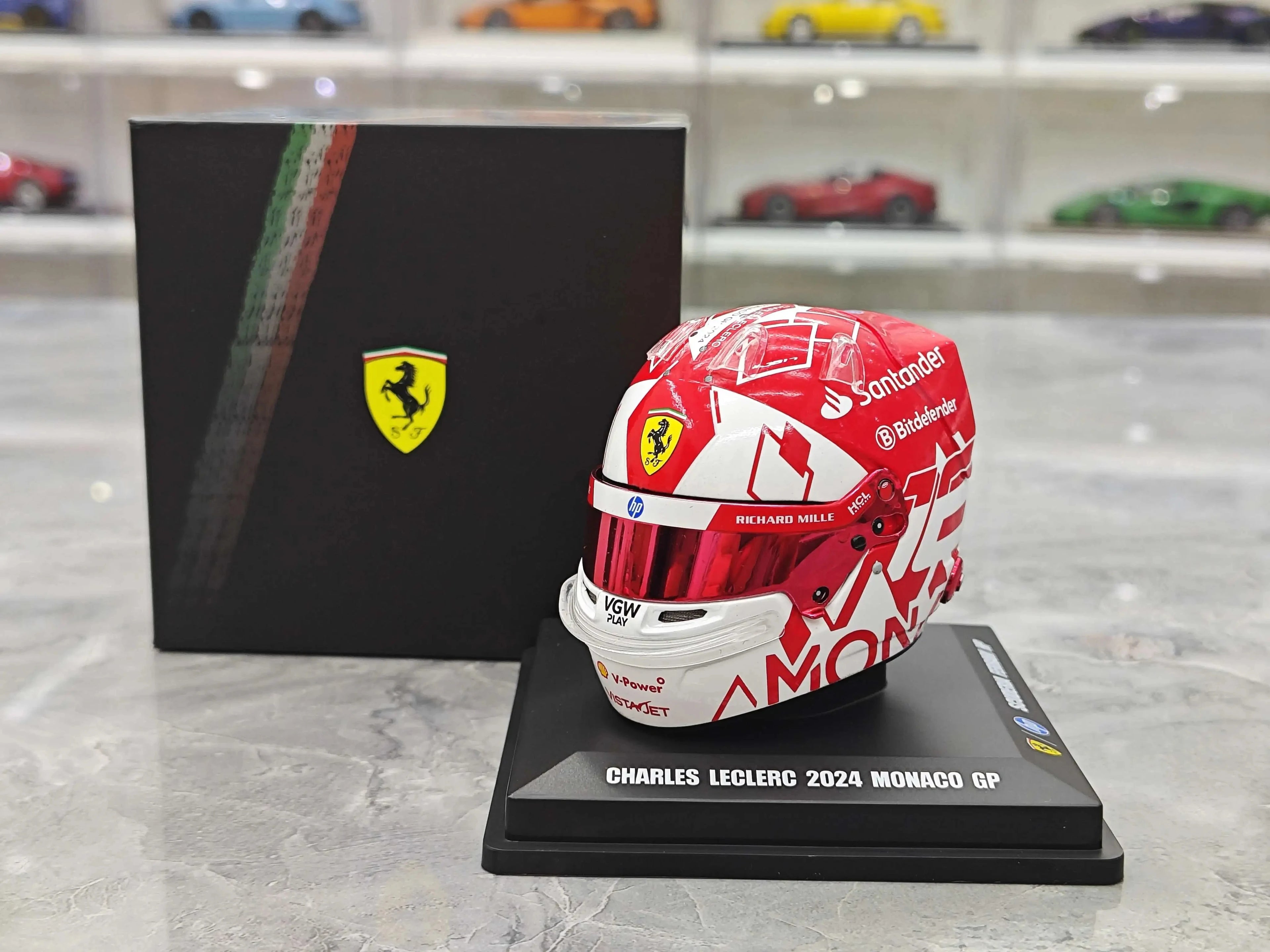 1:5 F1 2025/2024 Helmet Replica Series - Ferrari LECLERC, HAMILTON, SAINZ