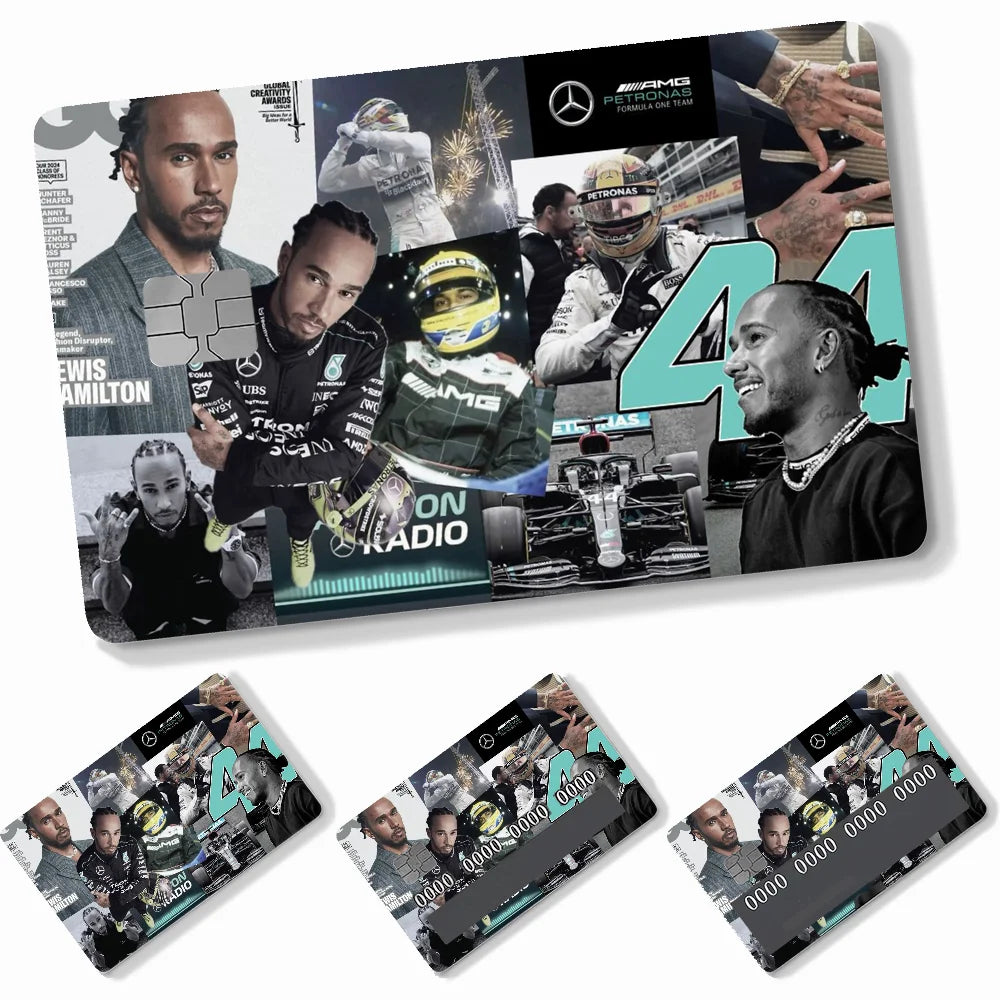 Credit Card Skins Stickers 4pcs Hamilton