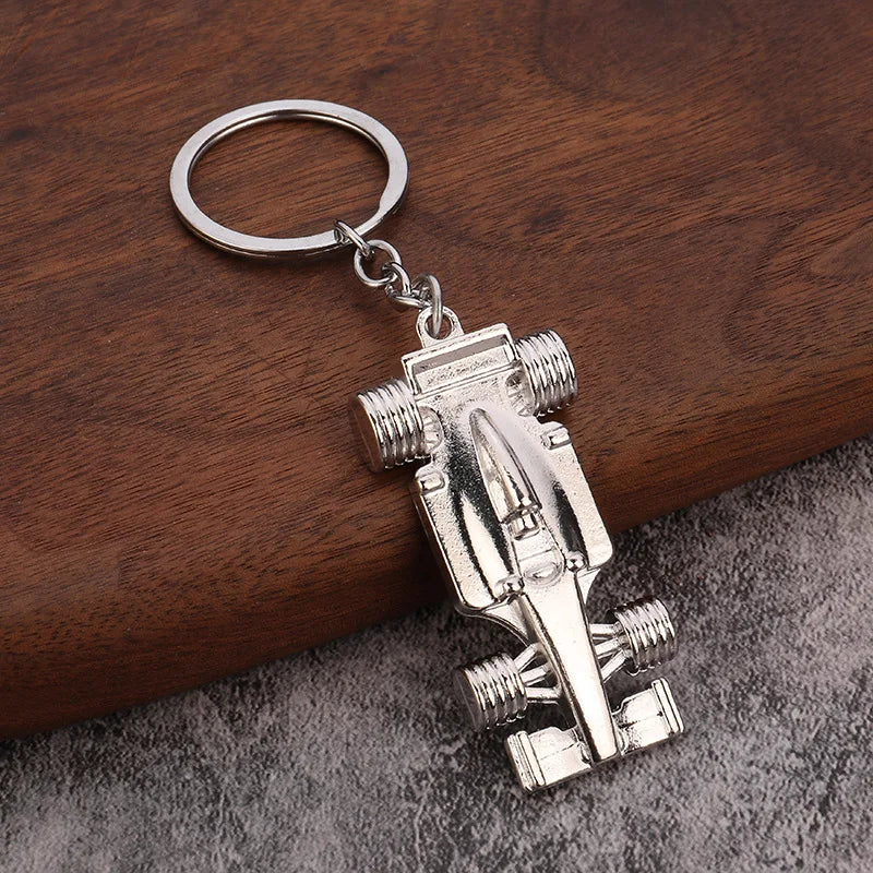 F1 Racing Keychain in zinc alloy, various styles