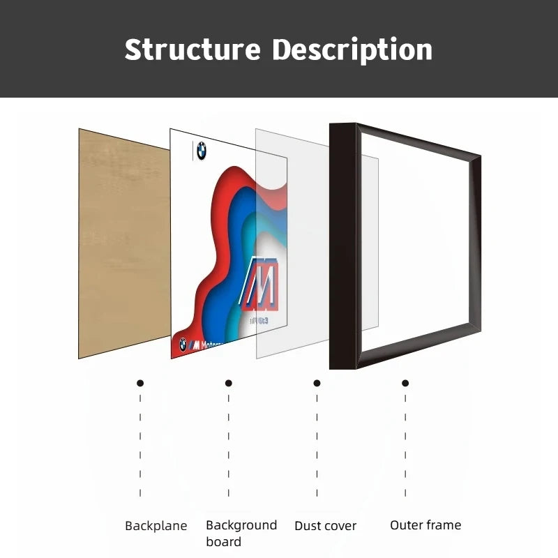 Dustproof Wallboard Display For Small Lego F1 Models