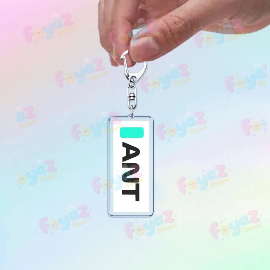 F1 Racing Drivers Name Keychain