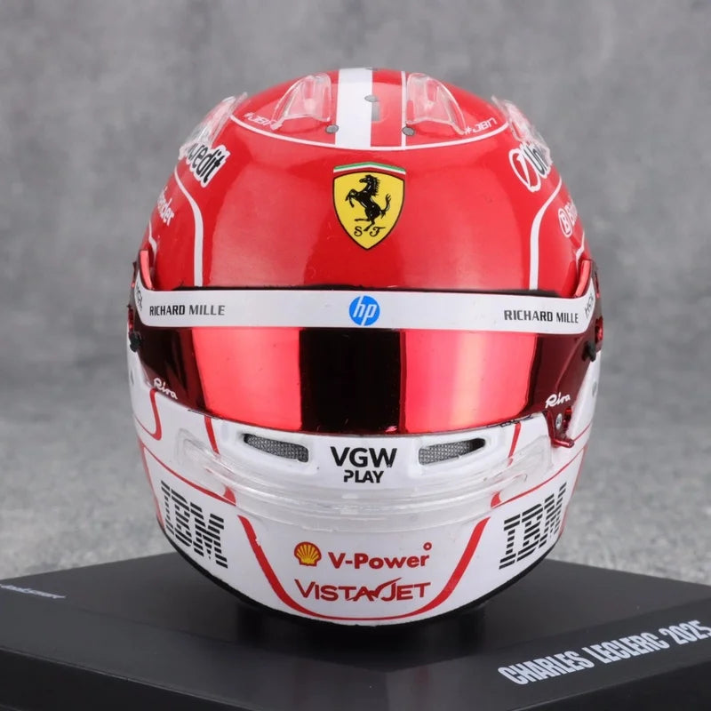 1:5 F1 2025/2024 Helmet Replica Series - Ferrari LECLERC, HAMILTON, SAINZ