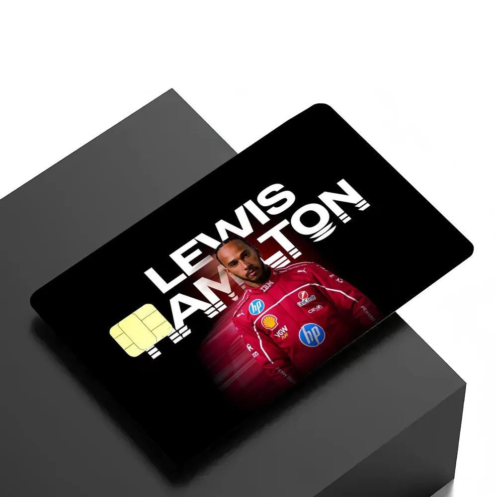 Credit Card Skins Stickers 4pcs Hamilton