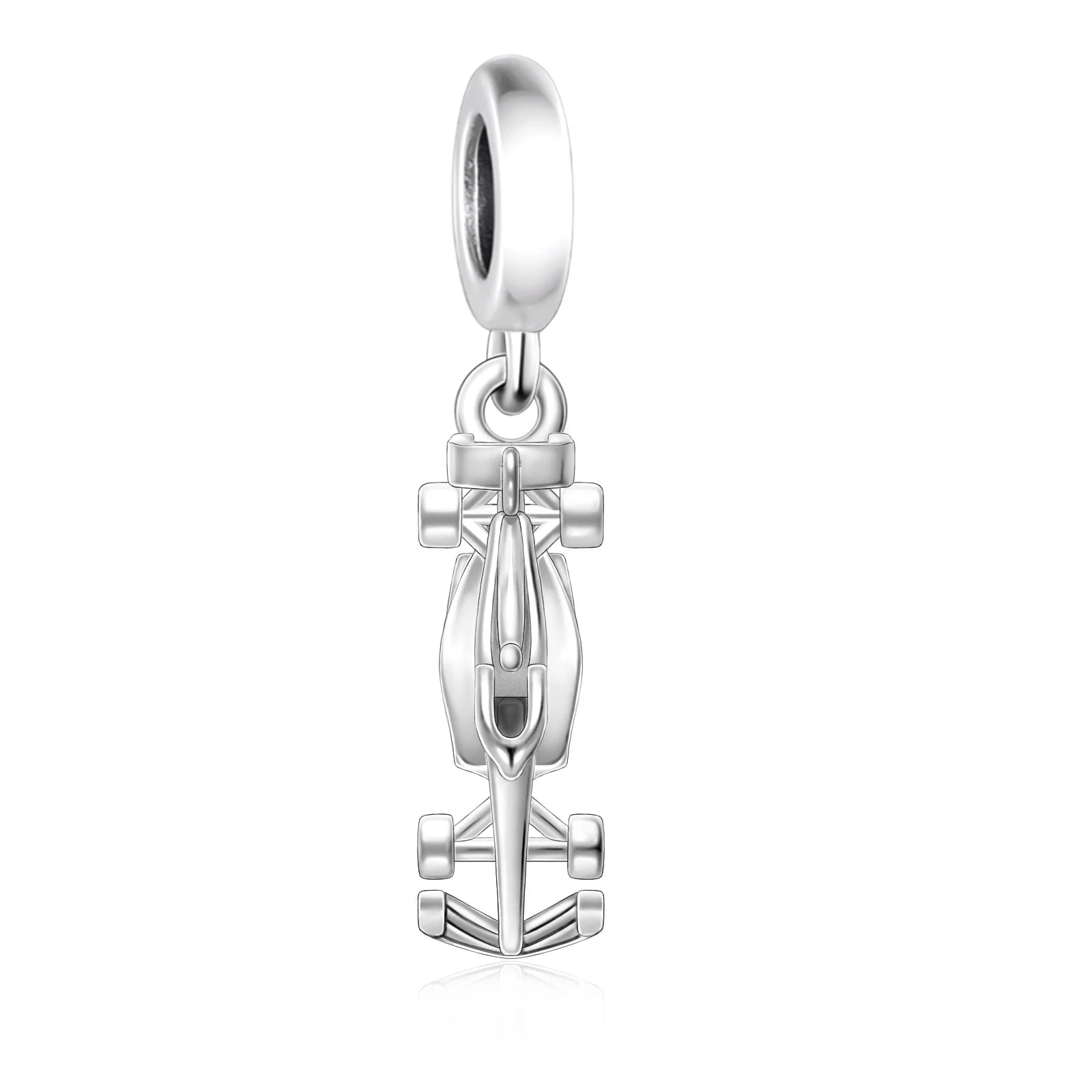 Racing Bracelet Charm 925 Silver, various styles