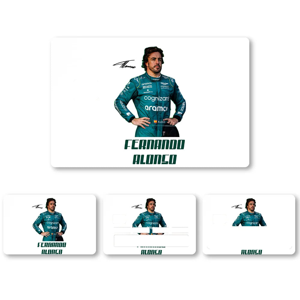 Credit Card Skins Stickers 4pcs Alonso
