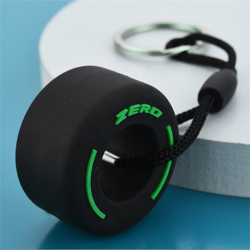 F1 Tyre keychain, various colors